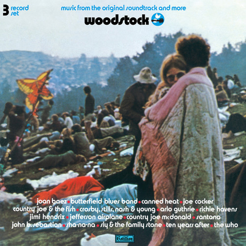 WOODSTOCK - ARTISTI VARI - MUSIC FROM THE SOUNDTRACK & MORE (3LP - CLRD - 2020)