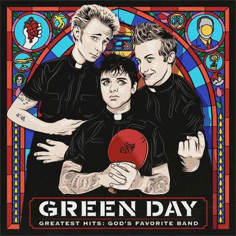 GREEN DAY - GREATEST HITS: Gods favourite (2LP - best of)