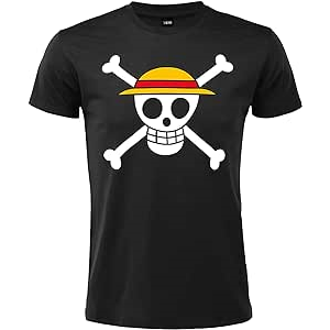 ONE PIECE - LOGO - NERA - (L) - TSHIRT