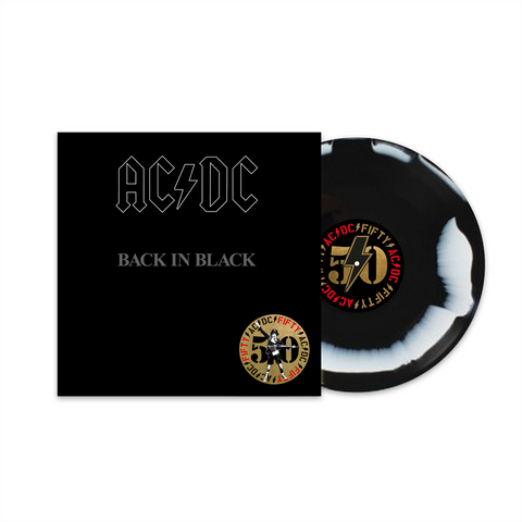 AC/DC - BACK IN BLACK (LP - 50th ac/dc/ ann | indie only - marbled | rem24 - 1980)