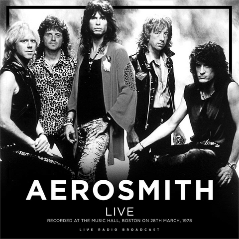 AEROSMITH - LIVE AT THE MUSIC HALL 1978 (LP - broadcast - 2020)