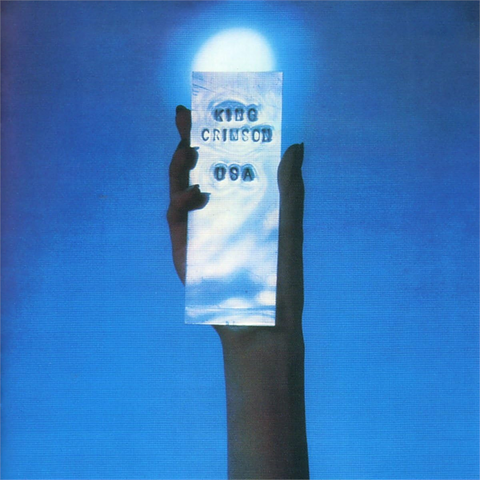 KING CRIMSON - USA (2LP - 50TH ANN | BLUE - LTD 3000 COPIES | REM24 - 1975)