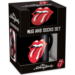 THE ROLLING STONES - TONGUE - SET TAZZA + CALZINI