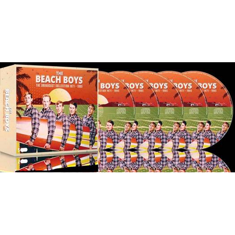 THE BEACH BOYS - BROADCAST COLLECTION 1971-1985 (2022 - 5CD)