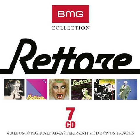 DONATELLA RETTORE - BMG COLLECTION: rettore (2023 - box 7cd)