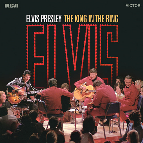 ELVIS PRESLEY - THE KING IN THE RING (2LP - LIVE)