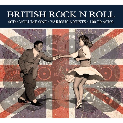 ARTISTI VARI - BRITISH ROCK N ROLL (4cd)