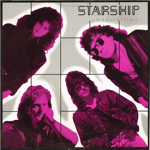 STARSHIP - NO PROTECTION (LP - usato - 1988)