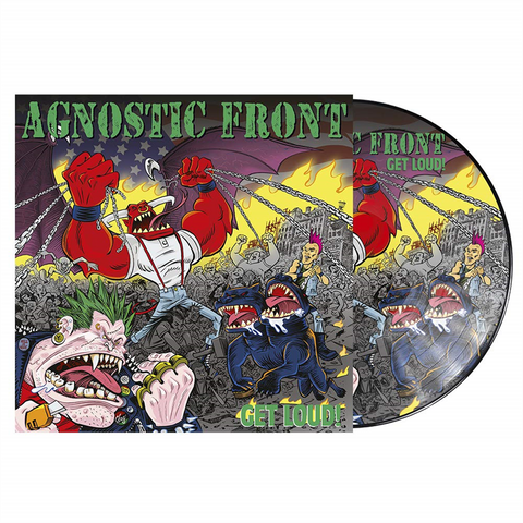 AGNOSTIC FRONT - GET LOUD! (LP - picture disc - 2019)