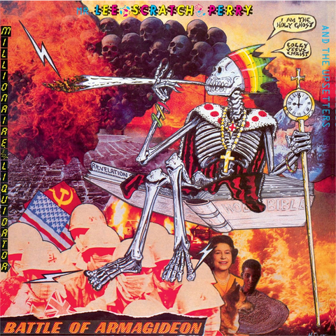 LEE 'SCRATCH' PERRY - BATTLE OF ARMAGIDEON (LP - GIALLO | REM26 - 1986)