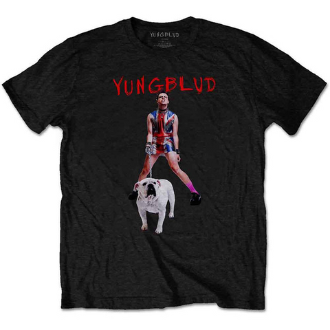 YUNGBLUD - STRAWBERRY LIPSTICK - NERO - (M) - TSHIRT