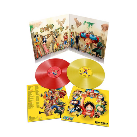 ONE PIECE - SOUNDTRACK - ONE PIECE: NEW WORLD (2LP - GIALLO&ROSSO - 2022)