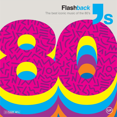 FLASHBACK - ARTISTI VARI - FLASHBACK 80'S: best iconic music of the 80's (LP - 2023)