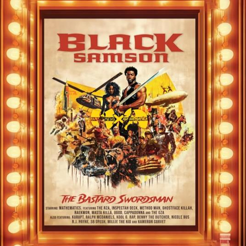 WU-TANG CLAN & MATHEMATICS - BLACK SAMSON & THE BASTARD SWORDS (LP - 2025)