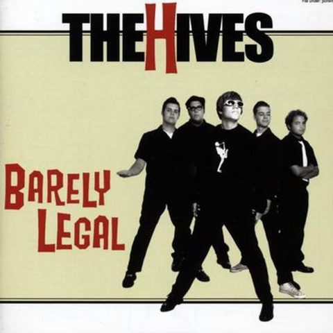 HIVES - BARELY LEGAL (LP - 1997 - black reissue)