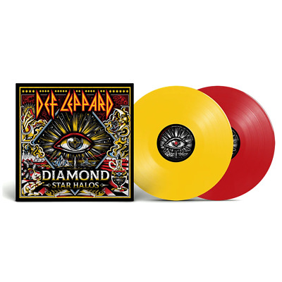 DEF LEPPARD - DIAMOND STAR HALOS (2LP – CLRD – 2022)