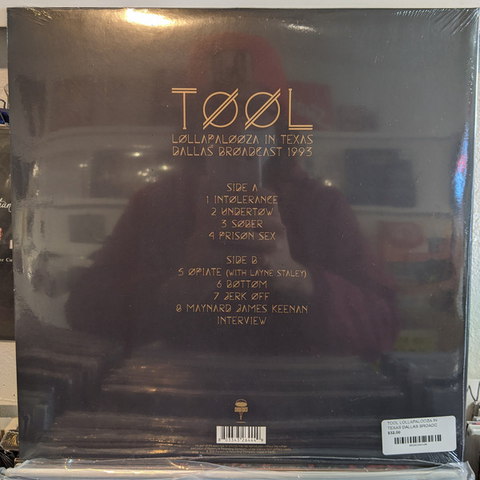 TOOL - LOLLAPALOOZA IN TEXAS (2LP - BROADCAST 1993)