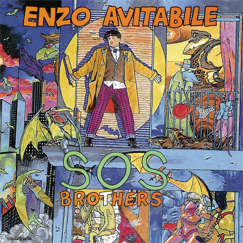 ENZO AVITABILE - S.O.S. BROTHERS (LP - arancione | autografato - numerato - RSD'21)