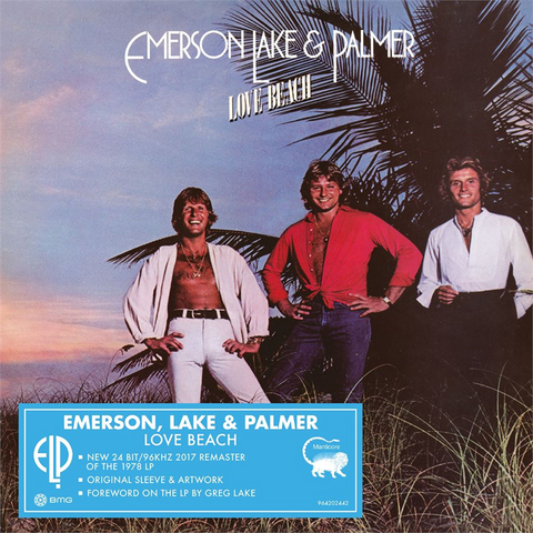EMERSON LAKE AND PALMER - LOVE BEACH (1978 - RE26)