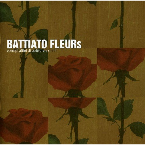 FRANCO BATTIATO - FLEURS (LP - black 20th ann - 1999)