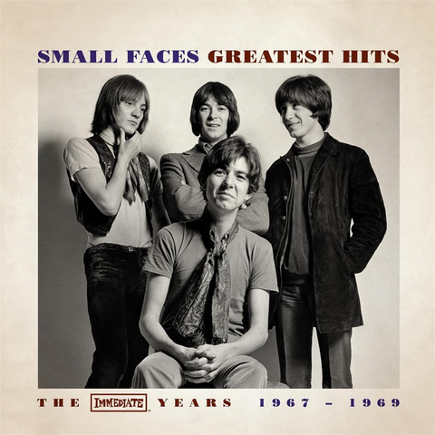 SMALL FACES - GREATEST HITS: immediate years (LP - rosso - 2023)
