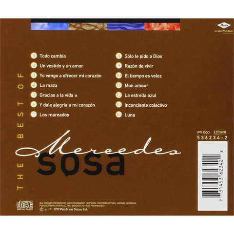 MERCEDES SOSA - THE BEST OF