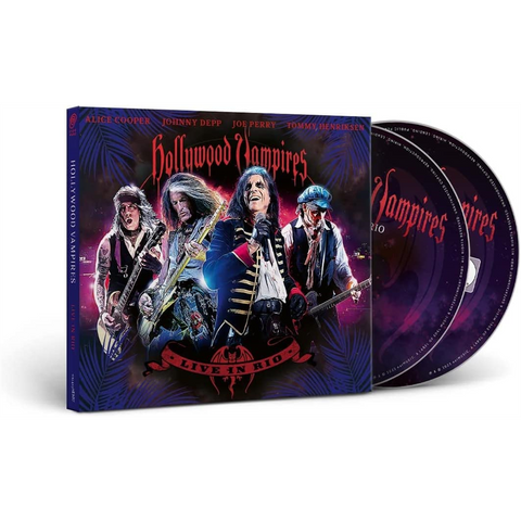 HOLLYWOOD VAMPIRES - LIVE IN RIO (2023 - CD+BLURAY)