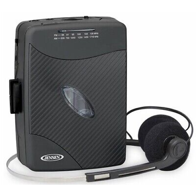 JENSEN - LETTORE MUSICASSETTE - LETTORE MUSICASSETTA - RADIO AM FM (SCR75HP) - NERO
