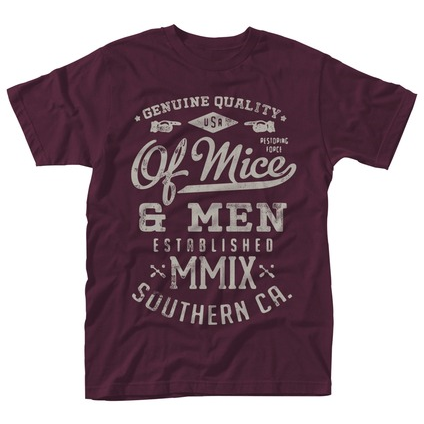 OF MICE & MEN - GENUINE - T-Shirt