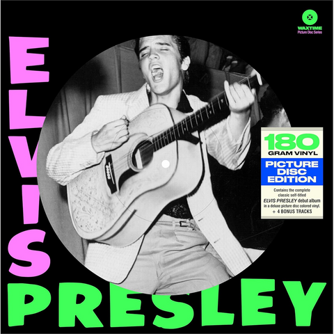ELVIS PRESLEY - ELVIS PRESLEY (LP - picture disc | rem24 - 1956)
