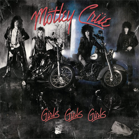 MOTLEY CRUE - GIRLS, GIRLS, GIRLS (LP - REM22 - 1987)
