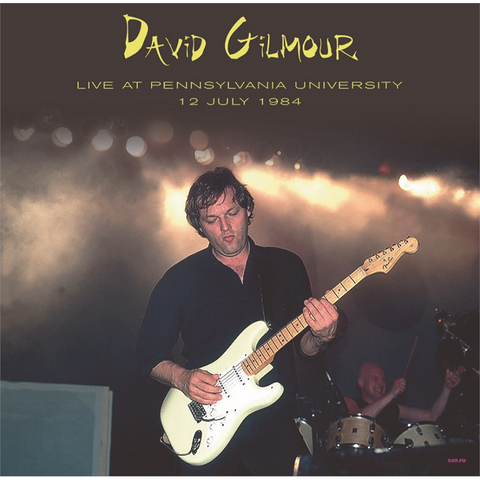 DAVID GILMOUR - LIVE AT PENNSYLVANIA UNIVERSITY 12 JULY 1984 (LP
