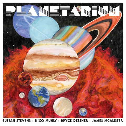 SUFJAN STEVENS & BRYCE DESSNER - PLANETARIUM (LP)