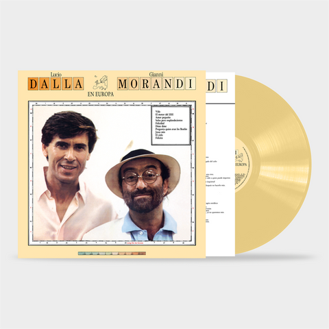 LUCIO DALLA & GIANNI MORANDI - DALLA / MORANDI EN EUROPA (LP - GIALLO | SPAGNOLO | REM24 - 1988)