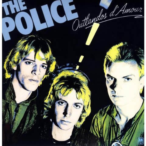 THE POLICE - OUTLANDOS D'AMOUR (LP - REM09 - 1978)