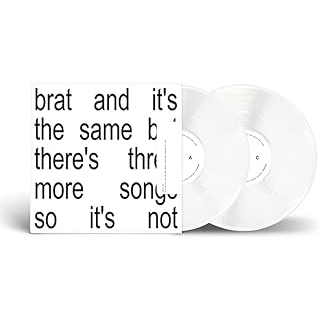 CHARLI XCX - BRAT AND IT'S THE SAME BUT THERE'S THREE MORE SONGS SO IT'S NOT (2LP - BIANCO - 2024)