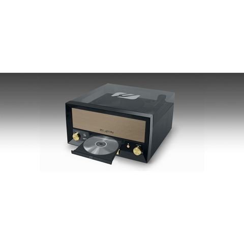GIRADISCHI MULTIFUNZIONE MUSE - MT110B - COLORE NERO- ORO | LETTORE CD | RADIO | USB MP3