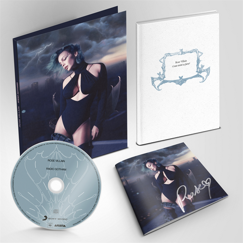 ROSE VILLAIN - RADIO GOTHAM (2023 - AUTOGRAFATO | CD+LIBRO DI POESIE)