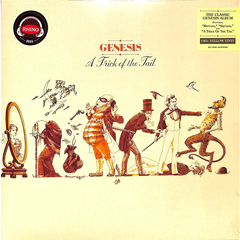 GENESIS - TRICK OF THE TAIL (LP - easter yellow | rem’21 - 1976)