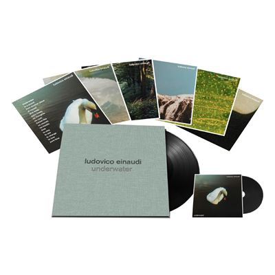 LUDOVICO EINAUDI - UNDERWATER (2LP+CD | 6 FOTO | LTD ED BOX - 2022)