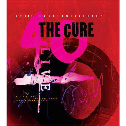 THE CURE - 40 LIVE: curaetion-25 + anniversary (2019 - 2dvd+4cd)