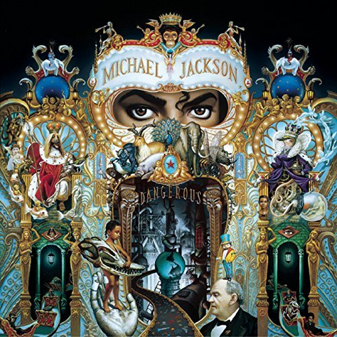 MICHAEL JACKSON - DANGEROUS (2LP - REM18 - 1991)