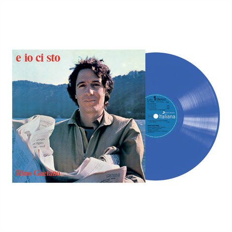 RINO GAETANO - E IO CI STO (LP - blue vinyl - RSD'20)