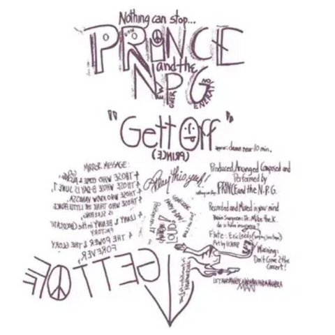 PRINCE - GETT OFF [DAMN NEAR 10 MINUTES] (12'' - MAXI SINGLE | RSD BLACKFRIDAY23 - 1991)