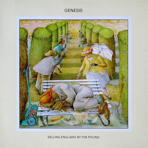 GENESIS - SELLING ENGLAND BY (LP - 1973)