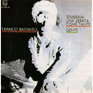 FRANCO BATTIATO - SEMBRAVA UNA SERATA COME TANTE (7'' - RSD'16)