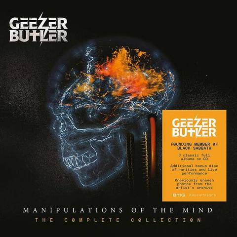 GEEZER BUTLER - MANIPULATIONS OF THE MIND: THE COMPLETE COLLECTION (2021 - 4CD)