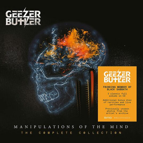 GEEZER BUTLER - MANIPULATIONS OF THE MIND: the complete collectioN (2021 - 4CD)