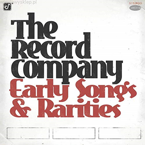 RECORD COMPANY - EARLY SONGS AND RARITIES (LP - BLACKFRIDAY 2019)