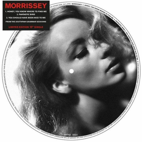 MORRISSEY - HONEY, YOU KNOW WHERE TO FIND ME (10'' - RSD'20)